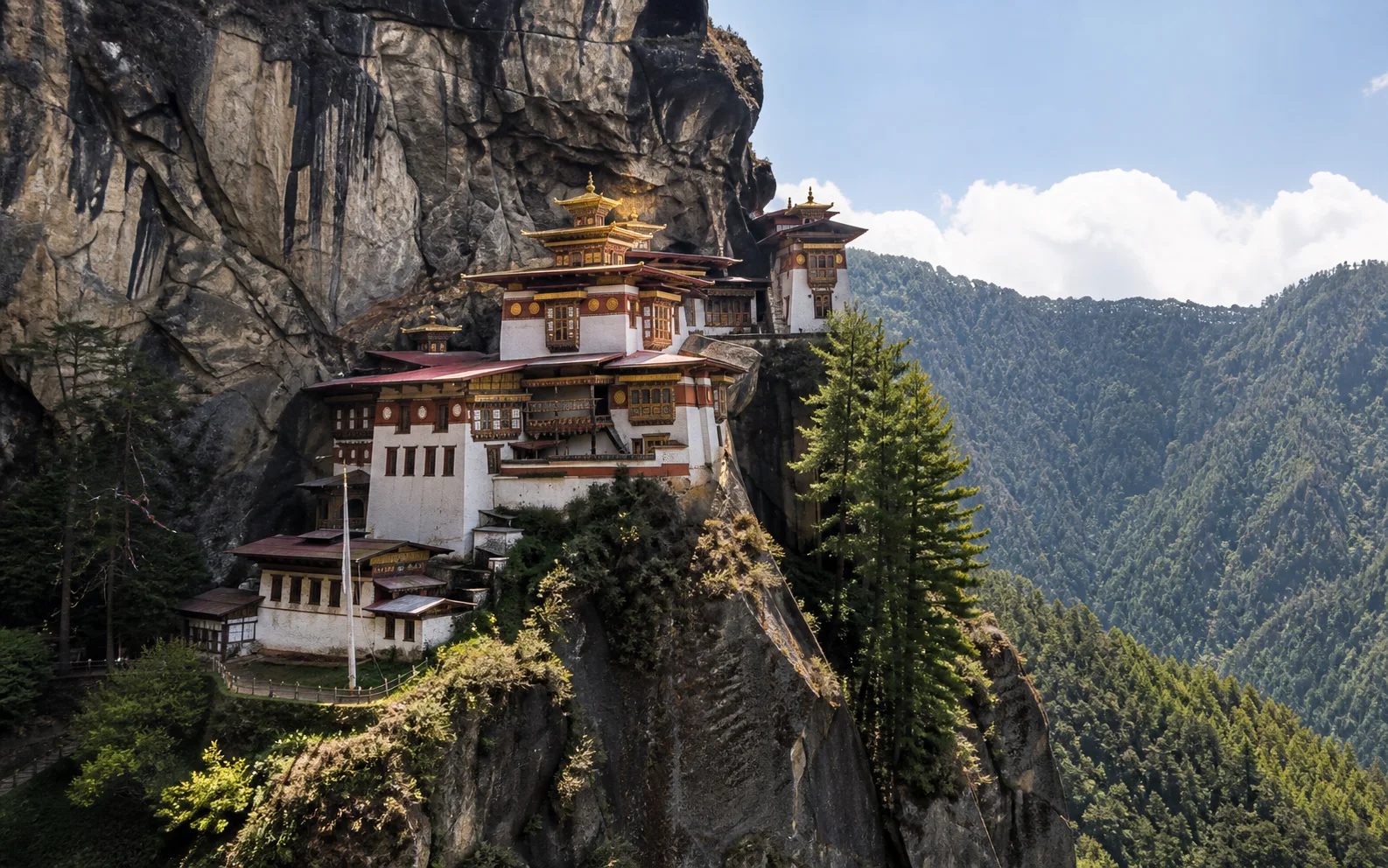 Tiger's Nest monastery in Paro Valley