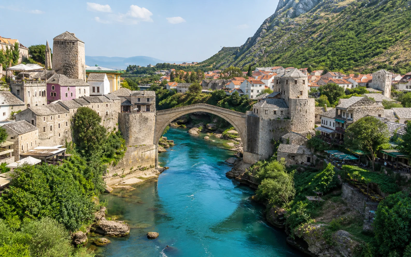 Stari Most bridge in Mostar