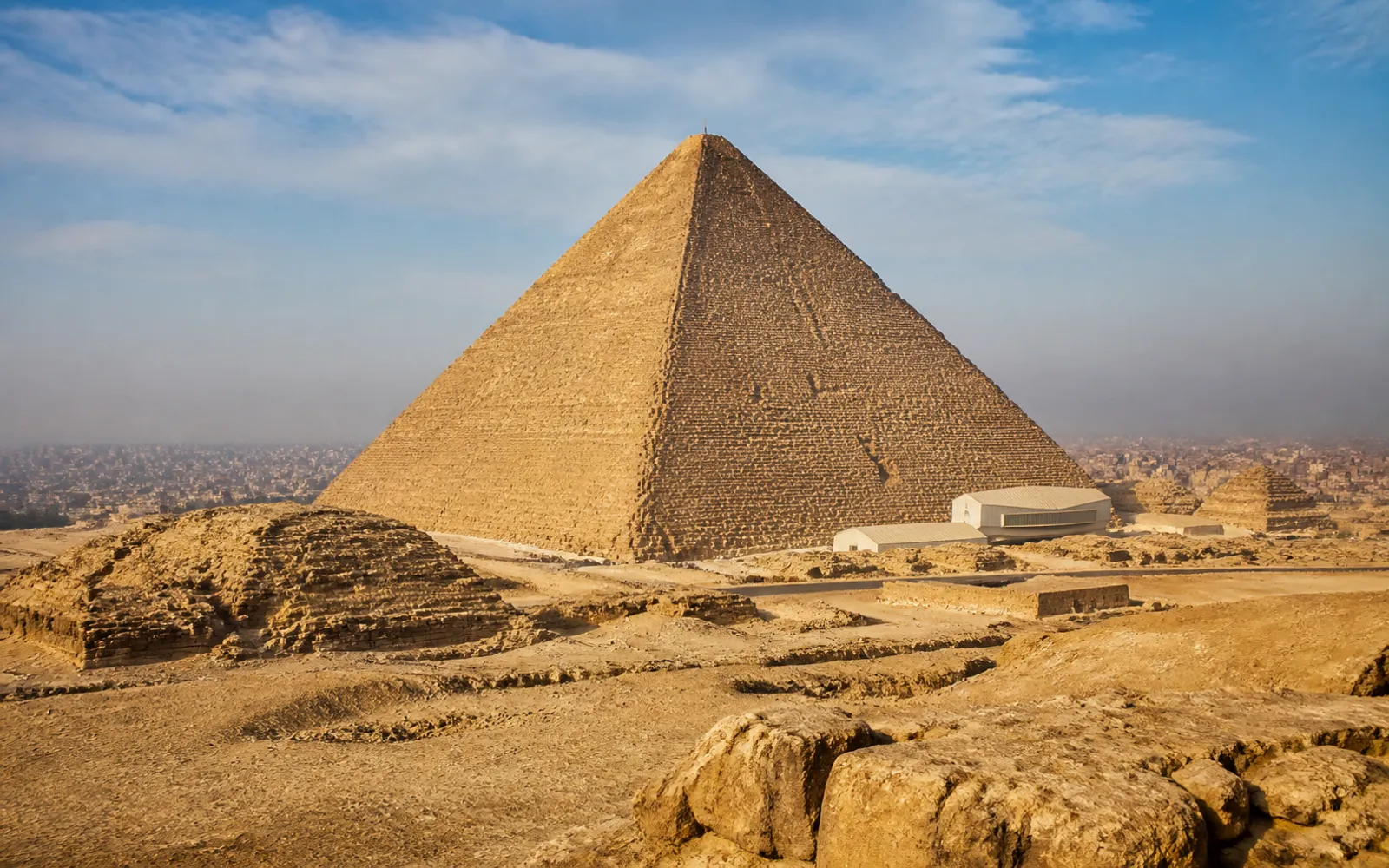 Pyramids of Giza in Giza