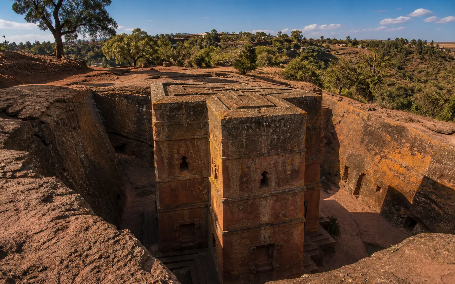 Lalibela rock-hewn churches in Lalibela