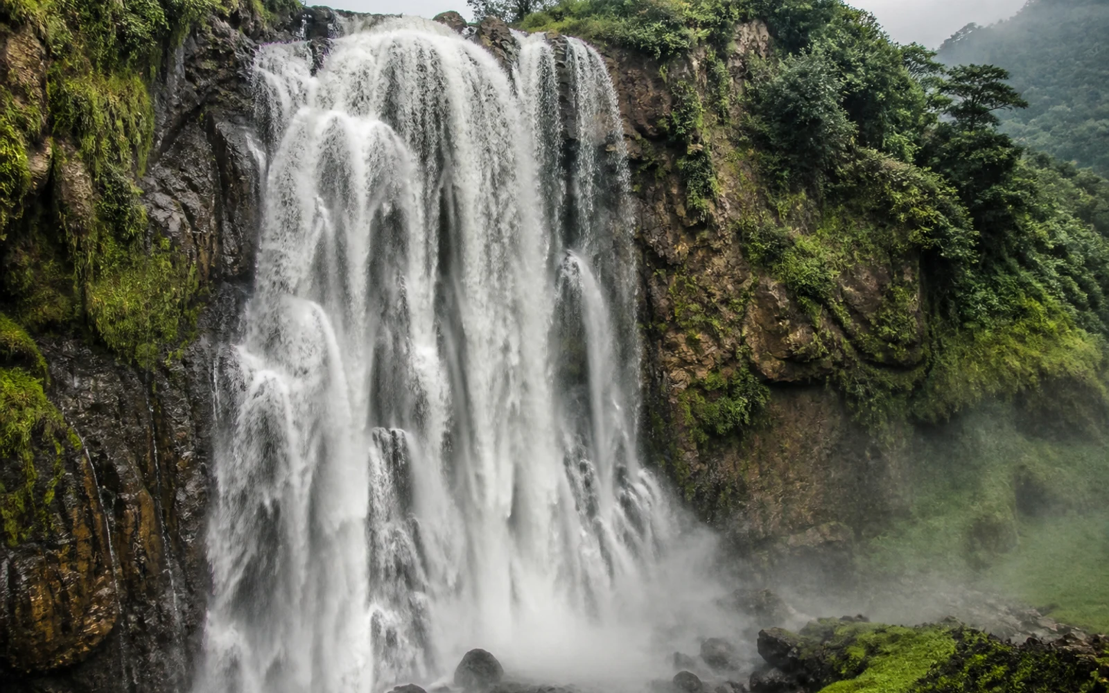 Fouta Djallon waterfall in Kindia