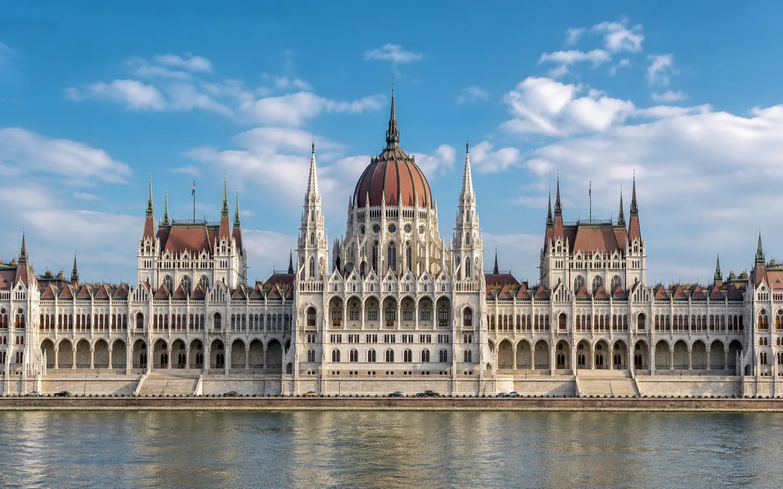 Parliament on the Danube in Budapest