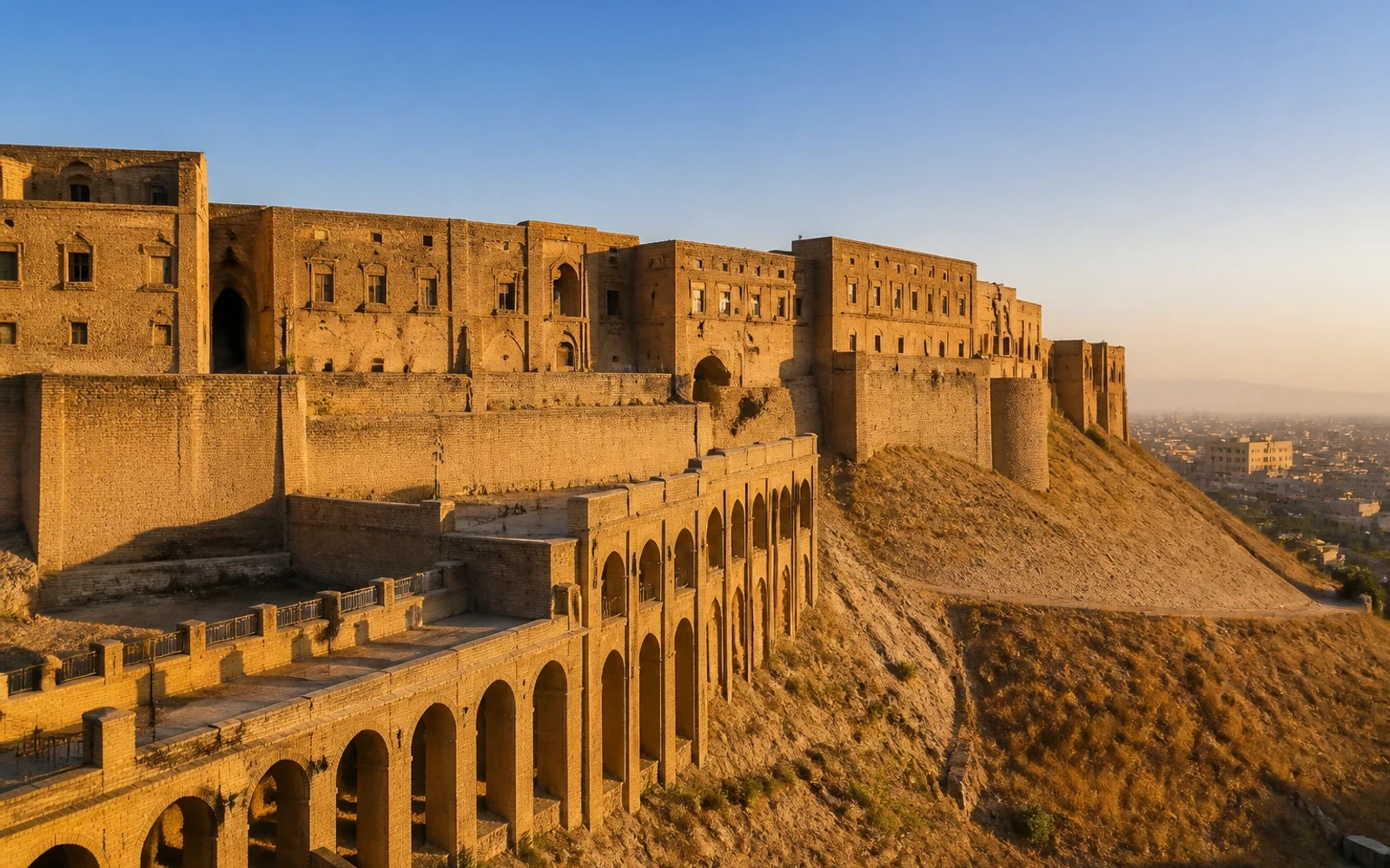 Erbil Citadel in Erbil