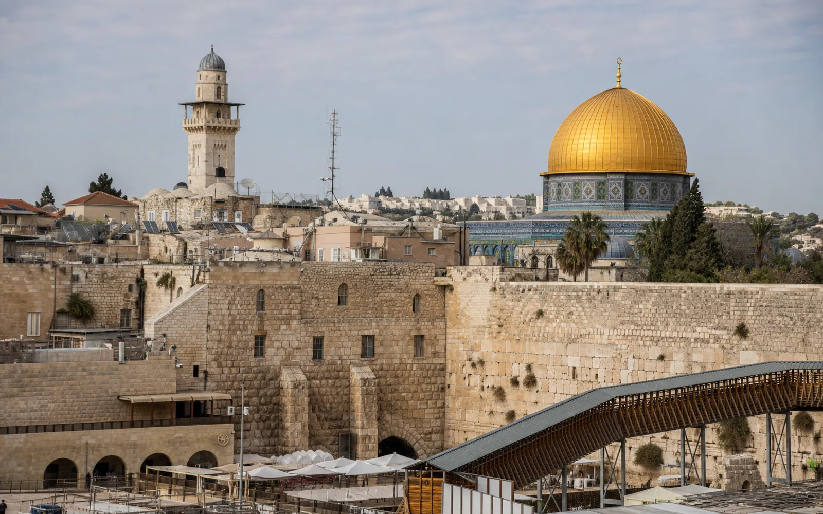 Old City walls in Jerusalem