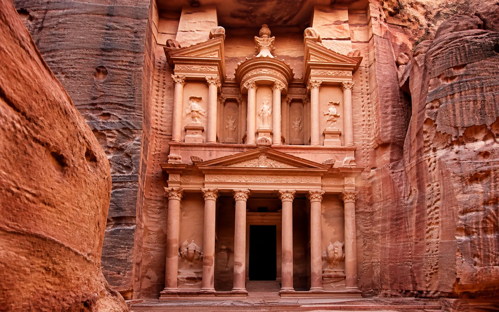 Petra Treasury in Petra