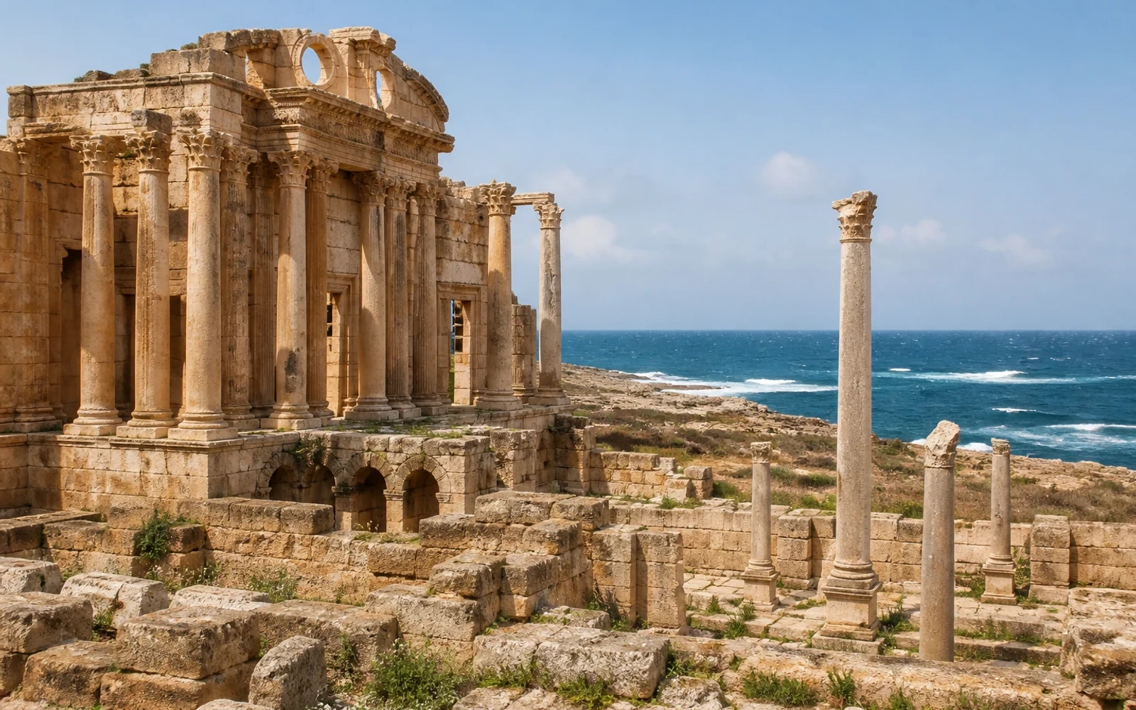 Leptis Magna in Al Khums