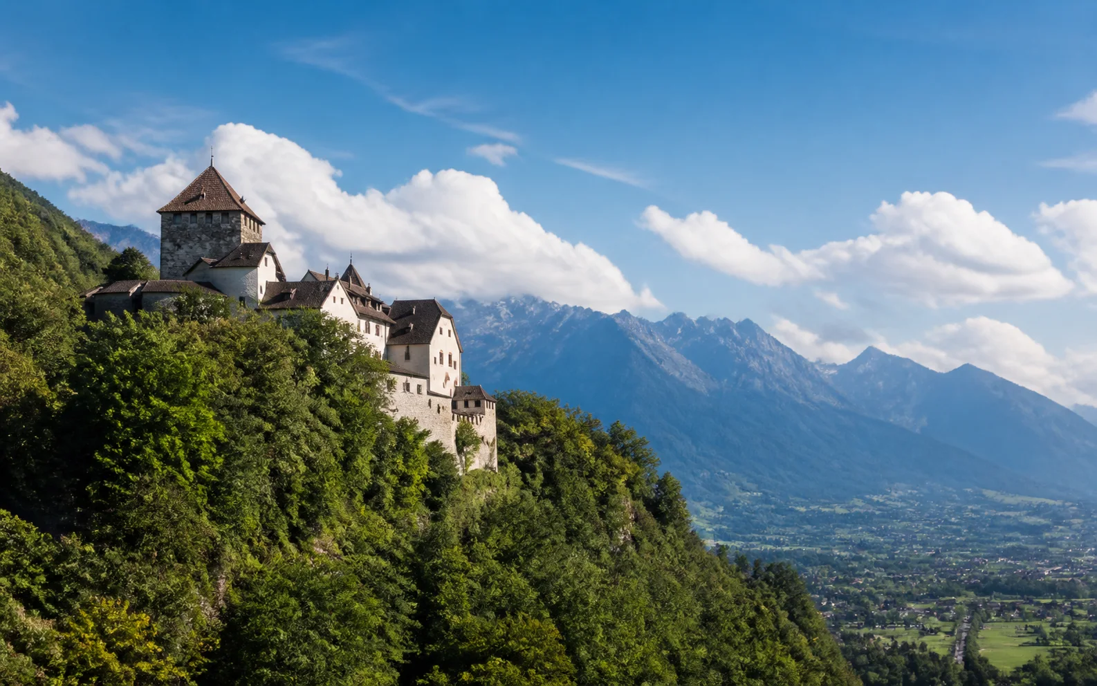Vaduz Castle in Vaduz