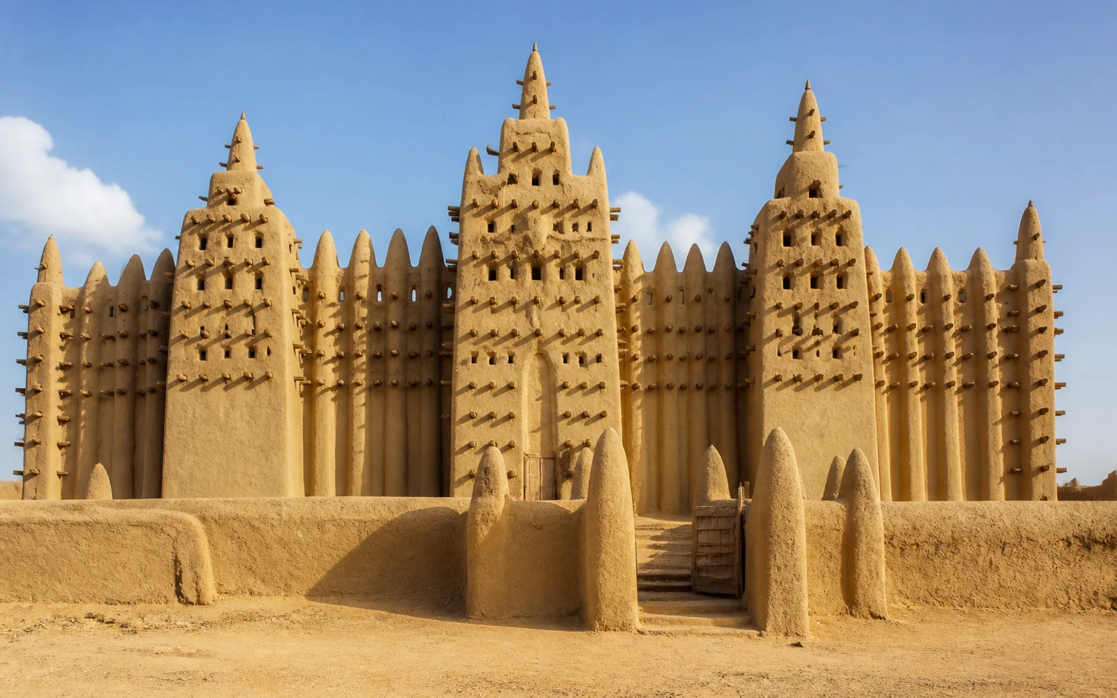 Great Mosque of Djenné in Djenné