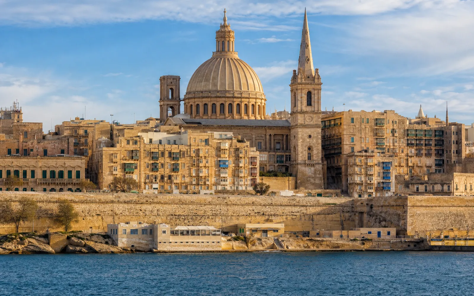 Valletta Grand Harbour in Valletta