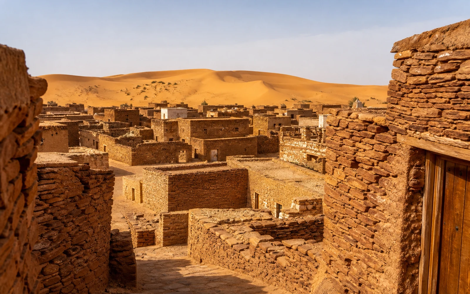 Chinguetti desert library town in Adrar