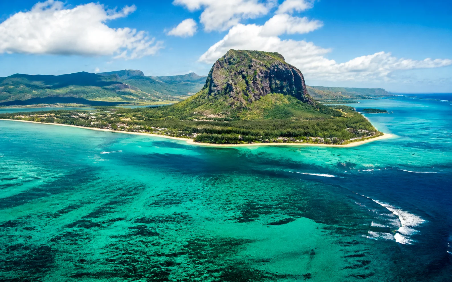 Le Morne Brabant in Mauritius