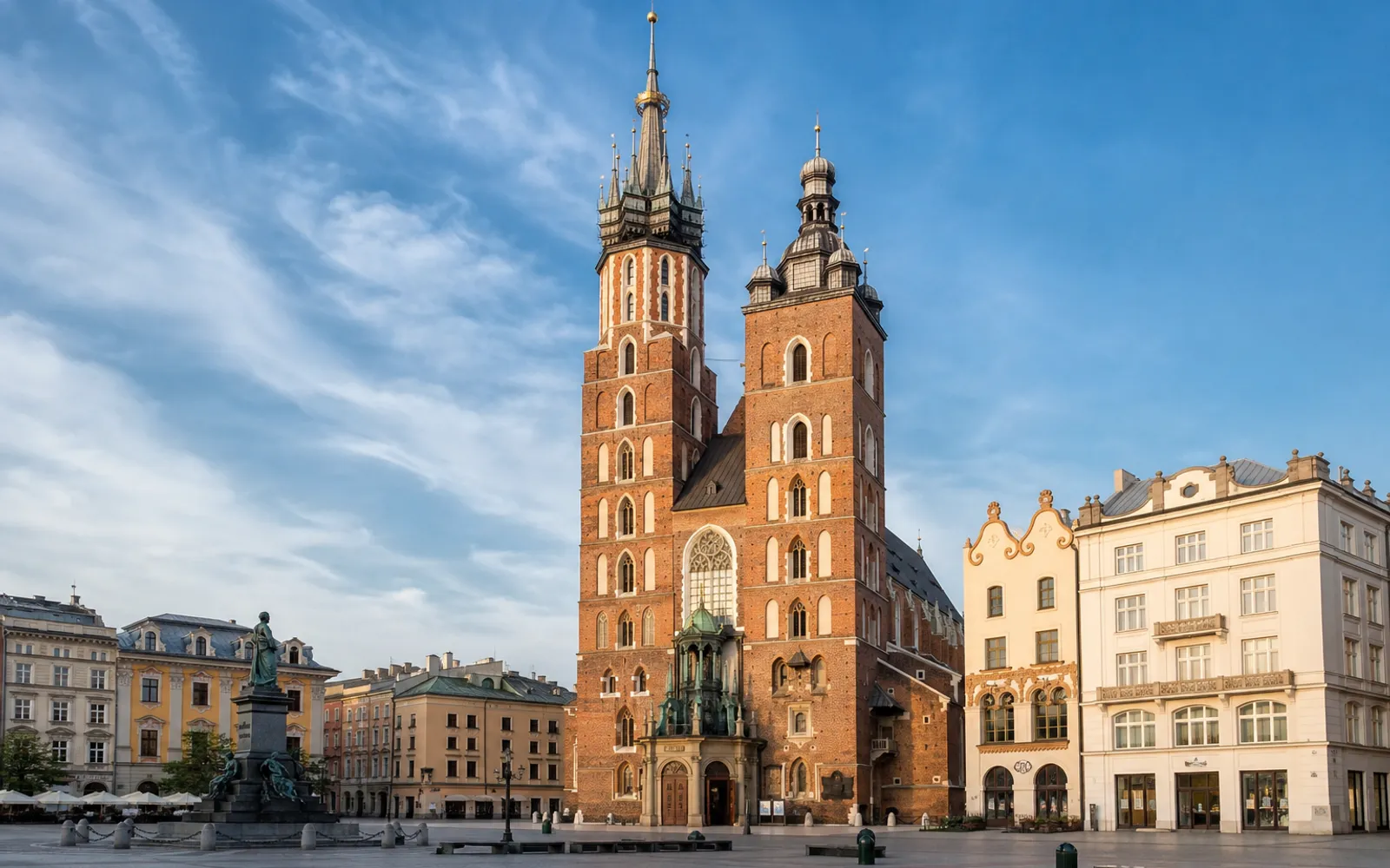 Wawel Castle above the Vistula in Kraków