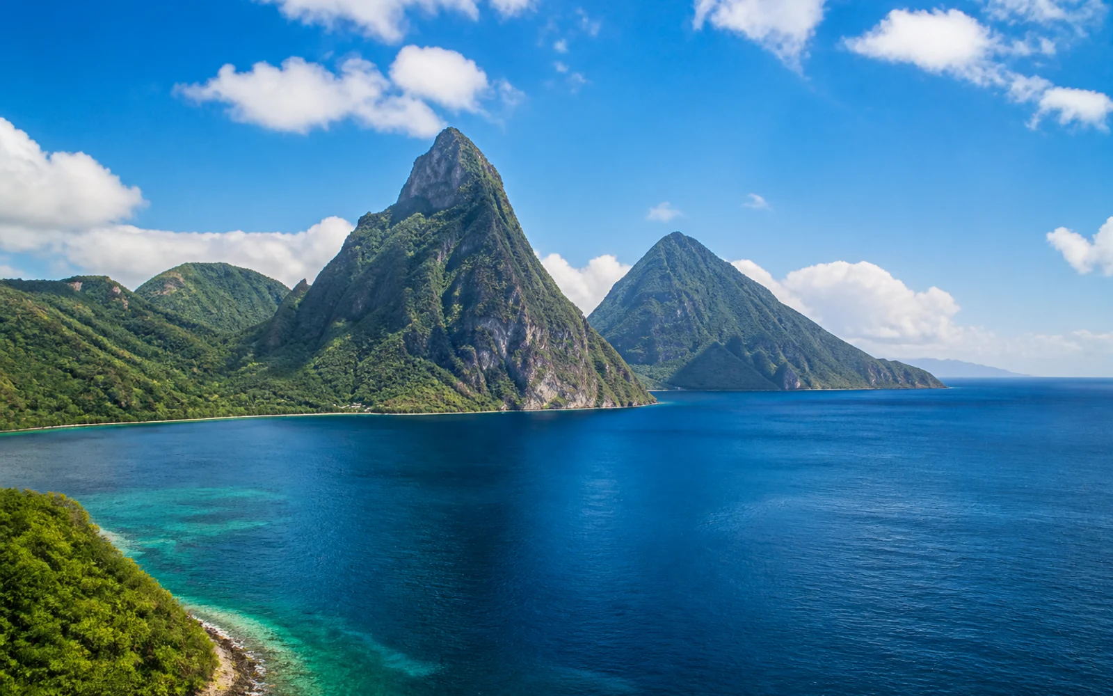 Pitons in Soufrière