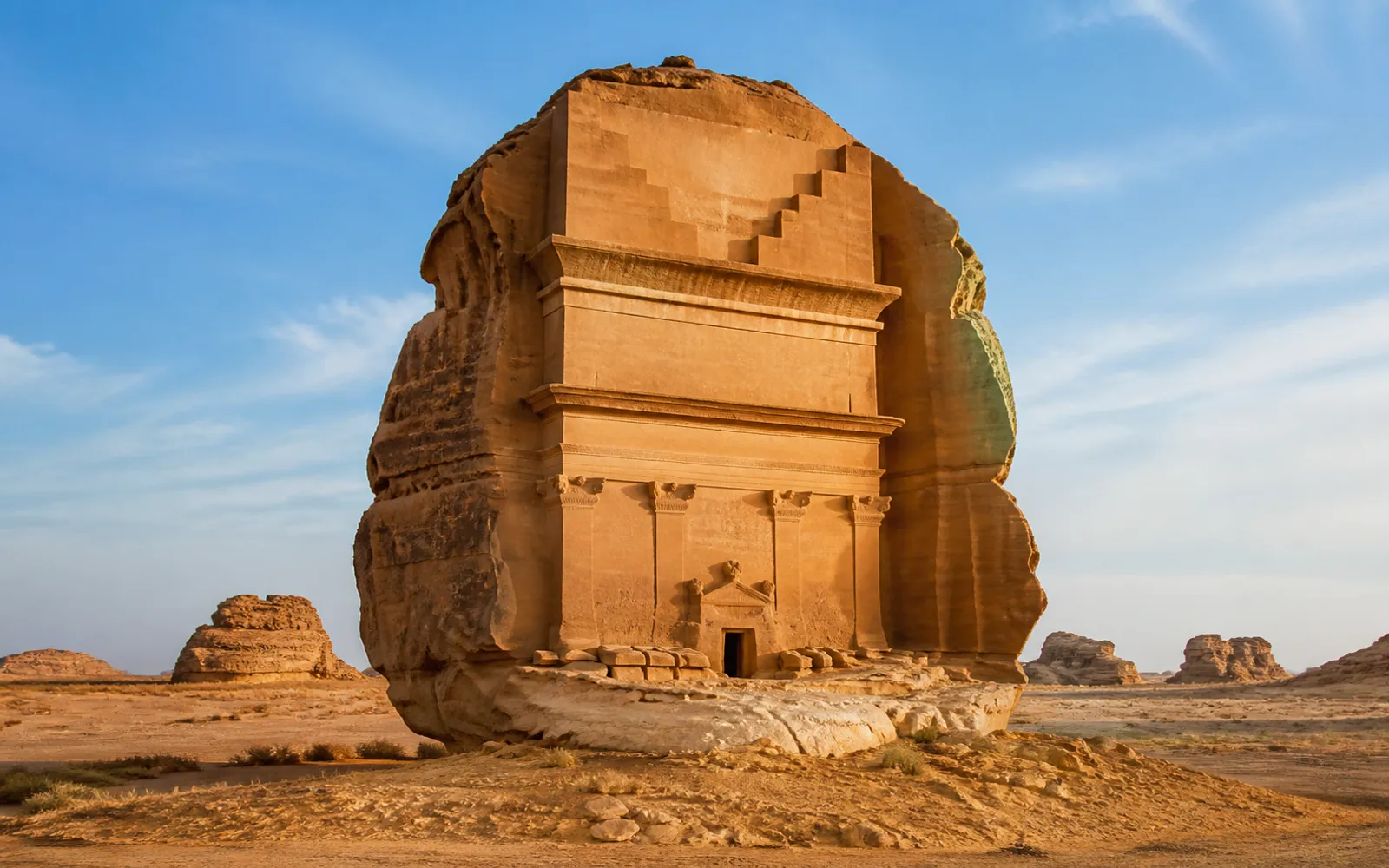 Hegra tombs at AlUla in AlUla