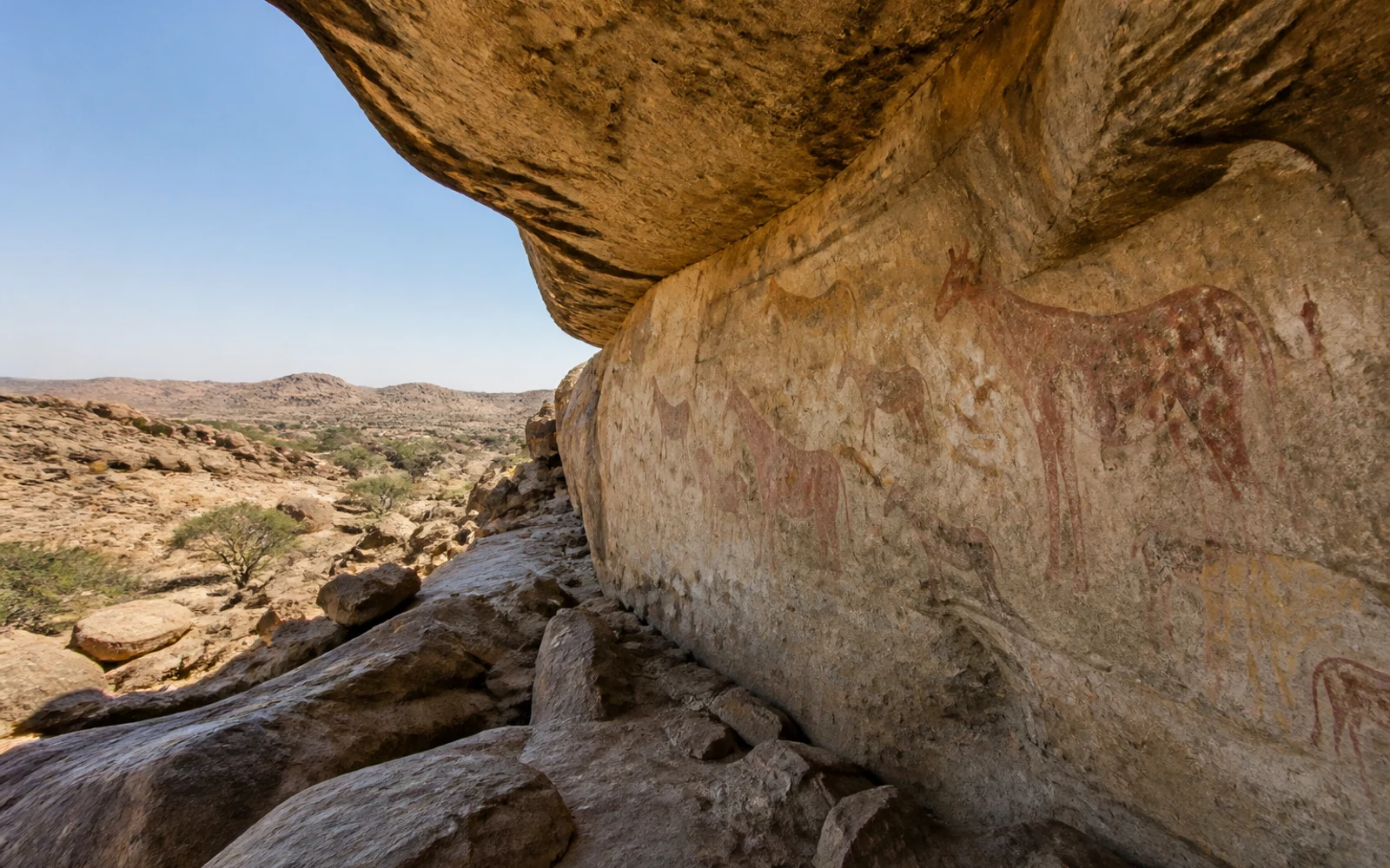 Laas Geel rock art shelters in Hargeisa