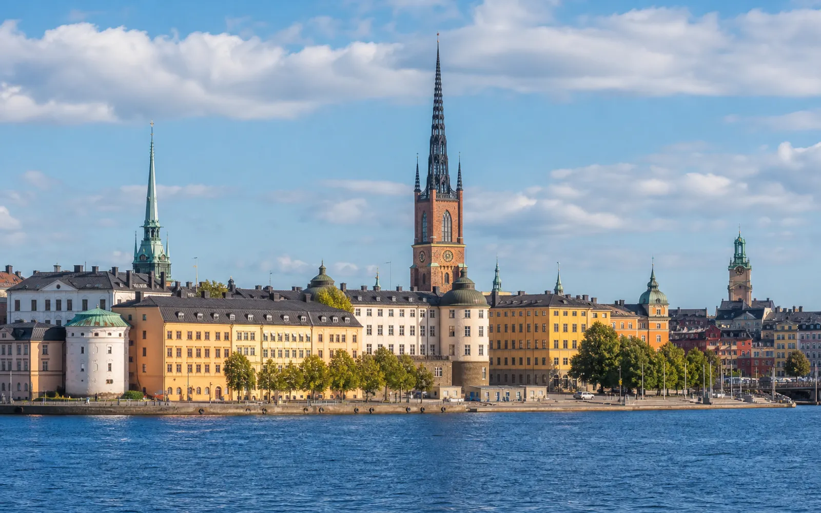 Stockholm archipelago and old town in Stockholm