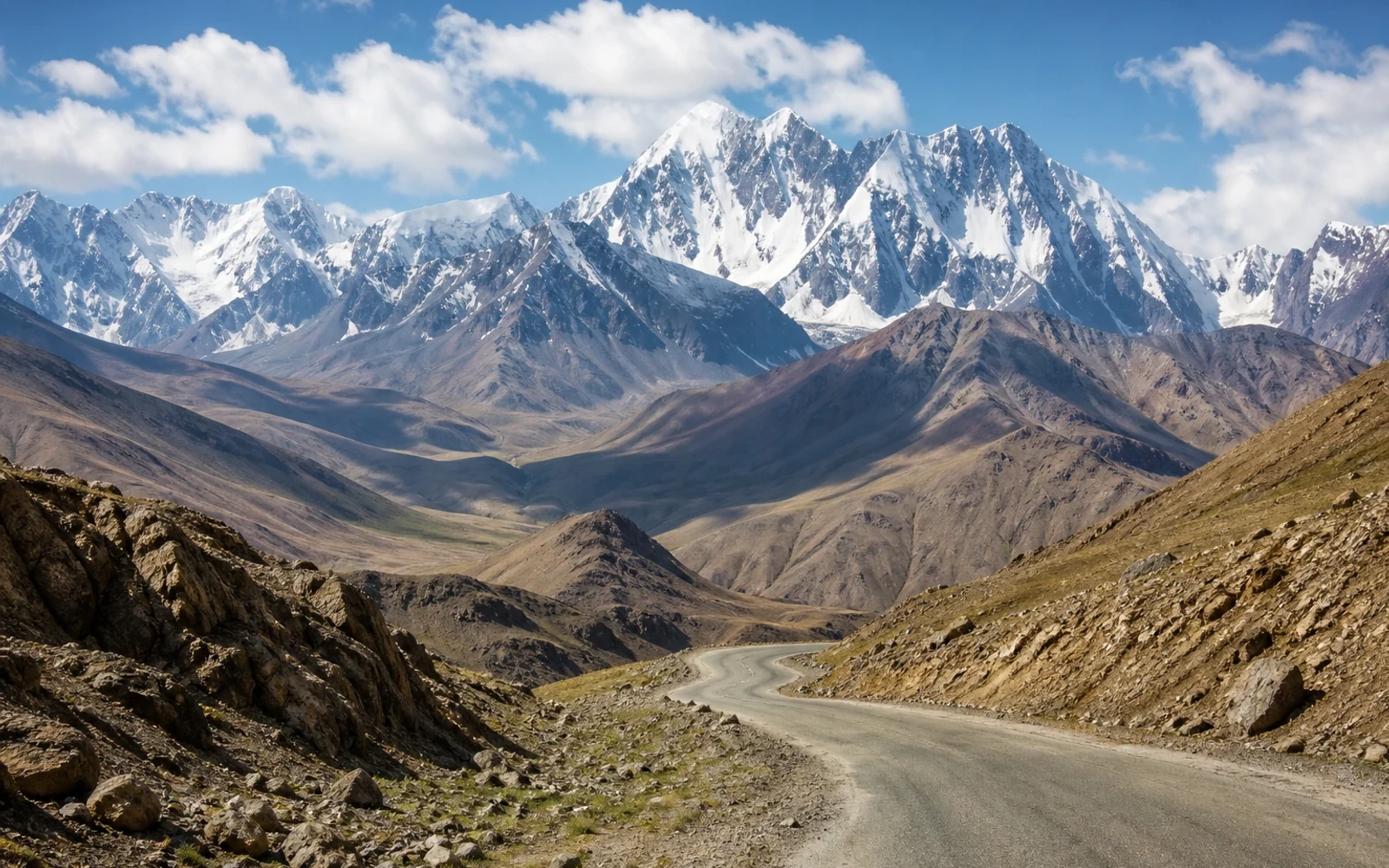 Pamir Mountains in Gorno-Badakhshan